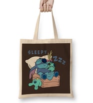 Stitch Mouth Bez Çanta Uzun Saplı