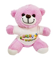 Happy Birthday Tişörtlü Ayıcık