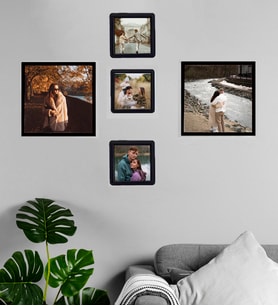 Kişiye Özel Fotoğraflı Sök-Tak 5 Adet Masaüstü Ve Duvar Çerçeve Seti