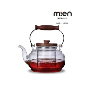 Borosilikat Cam 1 Litre Demlik