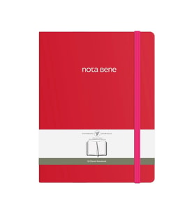 VICTORIA'S JOURNALS NOTE BENE 9218 CLASSIC NOTEBOOK SERT KAPAK 19x25cm 70gr.320 YP. ÇİZGİLİ DEFTER F