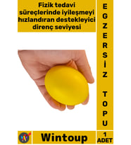 #EgzersizTopu Ergonomik Parmak Güçlendirme Fizik Tedavi El Bilek Kas Çalıştırma Egzersiz Topu Elips