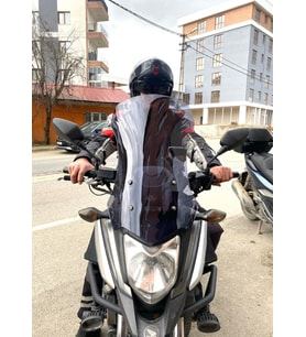 MOTOCAM Honda NC 700 750 X Ön Cam 2016-2020 Model 59cm Füme Renkli 4mm UZUN
