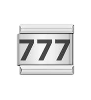 777 Şans Getiren Italyan Charm 9 Mm