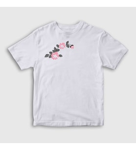 Presmono Unisex Çocuk Beyaz Marinette Dupain Cheng Mucize Uğur Böceği Miraculous Ladybug T-Shirt 492082tt