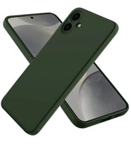 Samsung Galaxy A06 Kılıf First Silikon - Koyu Yeşil