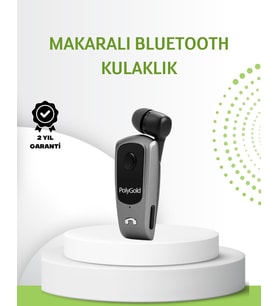 10 Saat Konuşma Süreli Klipsli Bluetooth Kulaklık