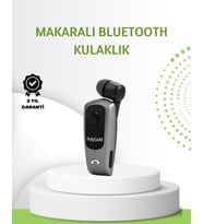 10 Saat Konuşma Süreli Klipsli Bluetooth Kulaklık