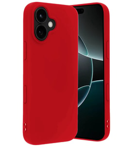 iPhone 17 First Silikon - Kırmızı
