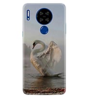 Reeder P13 Blue Max Lite Kılıf Desenli Silikon Swan