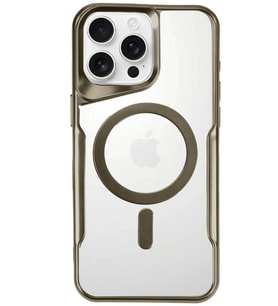 Newface Apple iPhone 16 Pro Kılıf Boyi Magsafe Silikon Kapak - Desert