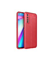 Realme 7 Uyumlu Kılıf Zore Niss Silikon Kapak (Kırmızı)