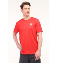 Lotto M-BILLY TEE 4FX 101930087 Erkek Tişört Kırmızı S-XXL