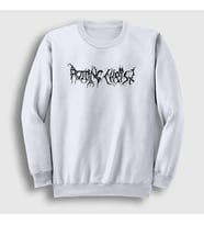 Presmono Unisex Beyaz Logo Rotting Christ Sweatshirt 170932tt (Beyaz)