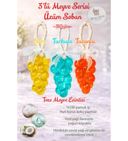 El Yapımı Üzüm Salkım Sabun