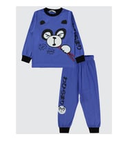 Civil Boys Erkek Çocuk Pijama Takımı 2-5 Yaş Saks Mavisi (SAKS MAVI)