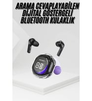 Kablosuz Dijital Göstergeli Powerbanklı Ios Android Uyumlu Kulaklık