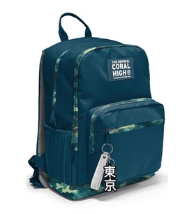 Coral High Kamuflaj Desenli Nefti Okul Sırt Çantası 23631