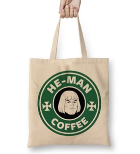 He Man And The Masters Of Universe Starbucks Coffee Bez Çanta Uzun Saplı