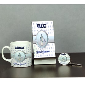Avukata Hediye Üçlü Set (Kupa + Telefon Standı + Anahtarlık) 002
