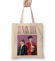 Bts Bangtan Jungkook Bez Çanta Uzun Saplı