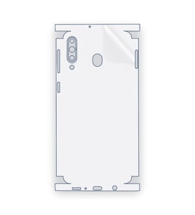 SChitec SAMSUNG Galaxy A40S (A3050) Uyumlu Fullbody Arka Kaplama Hidrojel Koruyucu Film