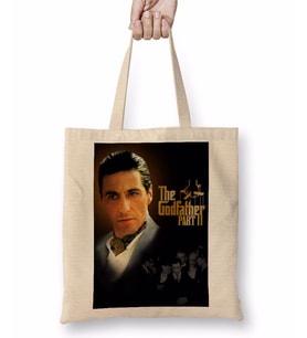 The Godfather Logo Bez Çanta Uzun Saplı