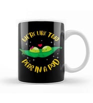 We re Like Two Peas In a Pod Adorable Married Pun Kupa Bardak Porselen
