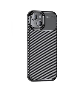Apple iPhone 15 Kılıf Karbon Silikon Case Kapak