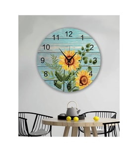 bilge Tasarım RETRO Duvar Saati 40 x 40 CM (Karışık)