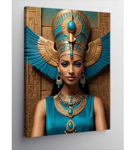 Kanvas Tablo Mısır Kraliçesi Nefertiti
