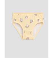 LCW Kids Sarı Hello Kitty Baskılı Kız Çocuk Külot