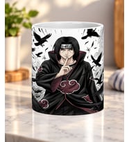 Itachi Uchiha Kupa Bardak Naruto Anime Kupa Anime Severlere Hediye 330 ml Porselen