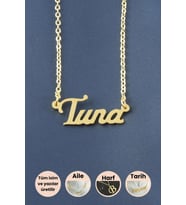 Tuna İsimli Kolye