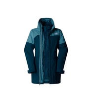 The North Face W Dryvent Mono Triclimate Parka Kadın Outdoor Montu NF0A88T94OJ1 Mavi