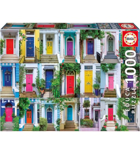 Educa 1000 Parçalık 1000 Notting Hill'in Kapısı Puzzle - 20177 - Notting Hill
