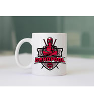 Deadpool Karikatür Baskılı Kupa Bardak