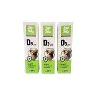 3 Kutu Köpekler İçin D Vitamini Takviyesi 50 Ml