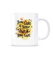 Kişiye Özel İsimli Kupa Bardak - You Can