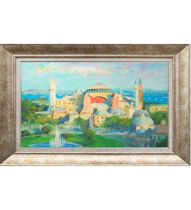 GÜMÜŞ ÇERÇEVELİ TABLO N1079