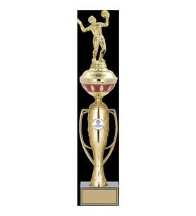 ODAK KUPA - Figürlü Kupalar - Voleybol Kadın Figürlü Kupalar FG-073 C - 49 cm