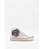 Harley Davidson 023Z100150 Pittsburgh White Kadın Sneaker (Beyaz)