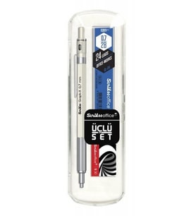 SCRIKSS GRAPH-X VERSATİL KALEM 3'LÜ SET 0.7MM BEYAZ