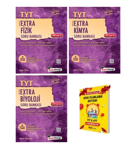 TYT Soru Bankası Extra Fizik Kimya Biyoloji