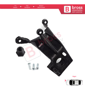 Fiat	Linea 323 110 2007-2018 51785219 51776317 İçin Sağ Ön Taraf Far Tamir Seti
