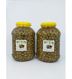 Manzalina Cinsi Kırma Tatlanmış Zeytin 5 Kg+5 Kg
