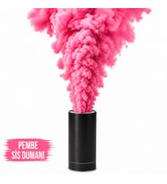 Pembe Renk Sis Pembe Duman 1 Adet
