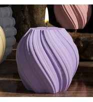 Dekoratif Oval Stün Kalıp 7,2x7,5x2,8 Cm