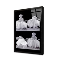 Renkli Marilyn Monroe Çerçeveli Cam Tablo