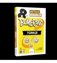 GÜNAY 8.SINIF BUMERANG TÜRKÇE 32 HAFTALIK DENEMELER